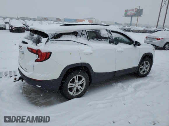 2019 GMC Terrain SLE with VIN 3GKALTEV2KL133063, listed as a Copart auction lot 45208415 with 132,504 mi miles and Salvage Title. Bid and sale history available at DreamBid. Image 3.