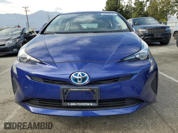 2016 Toyota Prius Four with VIN JTDKARFU1G3507499, listed as a Copart auction lot 52458735 with 86,917 mi miles and Salvage Title. Bid and sale history available at carsss.com. Image 5.