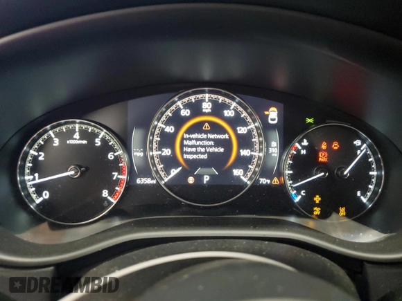 2024 Mazda CX-30 S with VIN 3MVDMBAM4RM711258, listed as a Copart auction lot 57393845 with 6,358 mi miles and Salvage title. Bid and sale history available at DreamBid. Image 9.