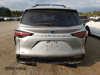 2023 Toyota Sienna Platinum with VIN 5TDESKFC5PS079072, listed as a Copart auction lot 53603985 with 45,654 mi miles and Salvage Title. Bid and sale history available at DreamBid. Image 6.