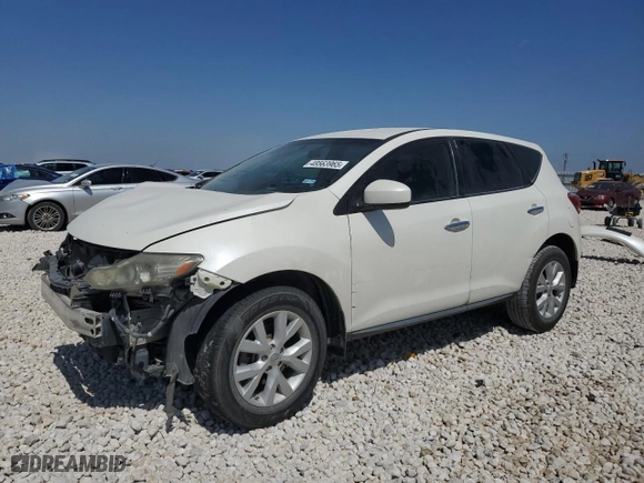 2012 Nissan Murano S with VIN JN8AZ1MU4CW108642, listed as a Copart auction lot 48563965 with 271,908 mi miles and Salvage Title. Bid and sale history available at carsss.com. Image 1.
