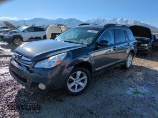2014 Subaru Outback 2.5i Premium with VIN 4S4BRBCC7E3278377, listed as a Copart auction lot 87666055 with 123,983 mi miles and Salvage Title. Bid and sale history available at carsss.com. Image 1.