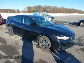 2020 Nissan Maxima SV with VIN 1N4AA6CV0LC371891, listed as a IAAI auction lot 40829323 with 90,339 mi miles. Bid and sale history available at carsss.com. Image 1.