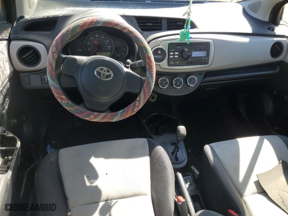 2014 Toyota Yaris L with VIN JTDKTUD36ED596842, listed as a Copart auction lot 48792795 with 145,656 mi miles and Salvage Title. Bid and sale history available at carsss.com. Image 8.