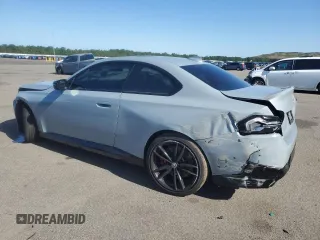2022 BMW 2 Series M240i xDrive with VIN 3MW53CM09N8C66684, listed as a Copart auction lot 61736535 with 26,905 mi miles and Salvage title. Bid and sale history available at DreamBid. Image 2.