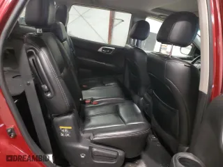 2017 Nissan Pathfinder Platinum with VIN 5N1DR2MM5HC618839, listed as a Copart auction lot 47807365 with 63,260 mi miles and Salvage Title. Bid and sale history available at carsss.com. Image 11.