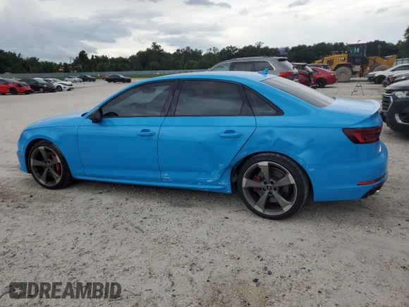 2019 Audi S4 Premium Plus with VIN WAUB4AF42KA065245, listed as a Copart auction lot 64387274 with 43,286 mi miles and Non Repairable. Bid and sale history available at carsss.com. Image 2.