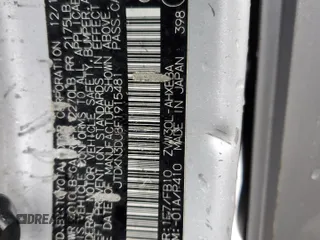2015 Toyota Prius Four with VIN JTDKN3DU8F1915481, listed as a Copart auction lot 86022734 with 576,706 mi miles and Salvage Title. Bid and sale history available at carsss.com. Image 14.