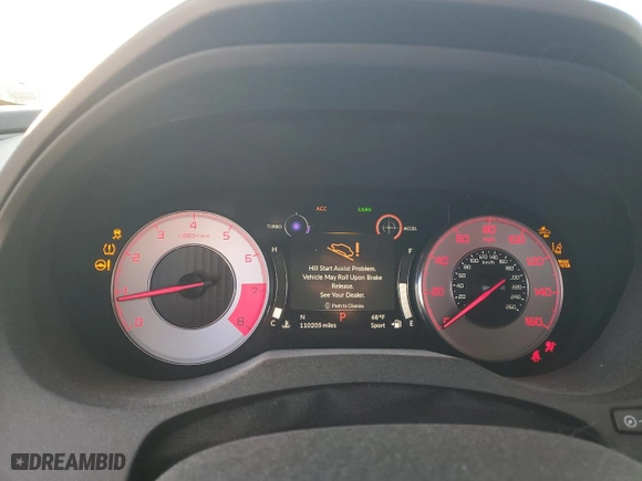 2019 Acura RDX w/A-Spec Pkg with VIN 5J8TC1H6XKL008449, listed as a Copart auction lot 85813864 with 110,205 mi miles and Salvage Title. Bid and sale history available at carsss.com. Image 9.