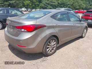 2016 Hyundai Elantra SE with VIN 5NPDH4AE6GH718578, listed as a IAAI auction lot 42680861 with 103,186 mi miles and . Bid and sale history available at DreamBid. Image 4.