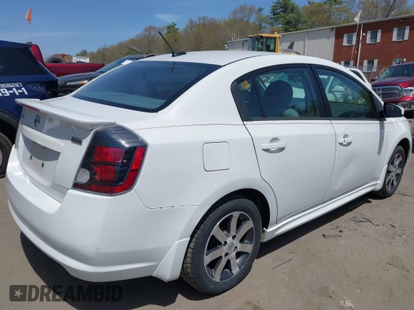 2012 Nissan Sentra SR with VIN 3N1AB6AP3CL730055, listed as a IAAI auction lot 42128245 with 56,368 mi miles and . Bid and sale history available at DreamBid. Image 4.