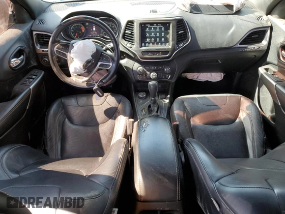 2021 Jeep Cherokee 80th Anniversary with VIN 1C4PJMMX2MD106233, listed as a Copart auction lot 52980415 with 77,979 mi miles and Salvage title. Bid and sale history available at DreamBid. Image 8.