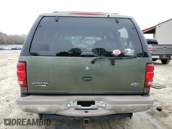 2001 Ford Expedition Eddie Bauer with VIN 1FMPU18L31LB82957, listed as a Copart auction lot 48500495 with 102,746 mi miles and Salvage title. Bid and sale history available at DreamBid. Image 6.