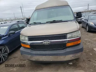 2003 Chevrolet Express Cargo YF7 Upfitter z VIN 1GBFG15T631192686, wystawiony jako Copart lot #51153725 z przebiegiem 124 227 mil mil oraz Czysty tytuł • Clean title. Historia ofert i sprzedaży dostępna na DreamBid. Obrazek 5.