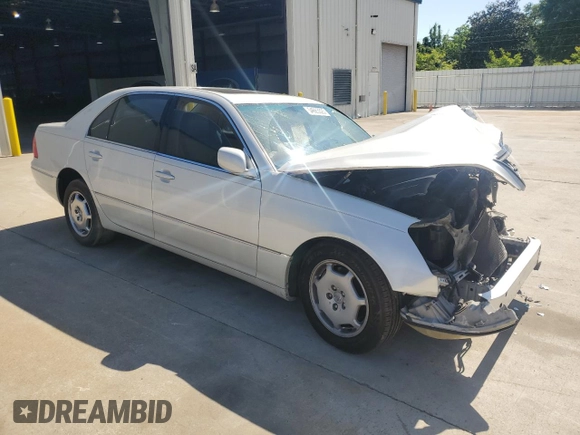 2002 Lexus LS 430 z VIN JTHBN30F620077425, wystawiony jako Copart lot #54665525 z przebiegiem 275 480 mil mil oraz Szkoda całkowita • Salvage title. Historia ofert i sprzedaży dostępna na DreamBid. Obrazek 4.