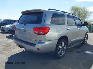 2008 Toyota Sequoia Ltd with VIN 5TDZY68A28S007766, listed as a IAAI auction lot 41766078 with 1 mi miles. Bid and sale history available at carsss.com. Image 4.