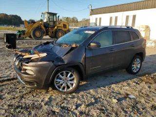 2014 Jeep Cherokee Limited with VIN 1C4PJLDS4EW298873, listed as a Copart auction lot 76971764 with 34,575 mi miles and Salvage Title. Bid and sale history available at carsss.com. Image 1.