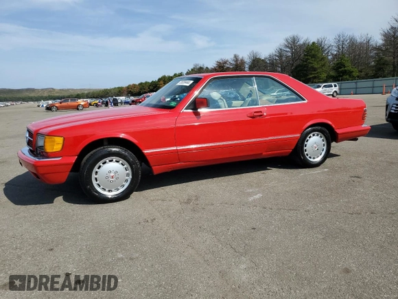 1988 MERCEDES-BENZ 560-CLASS SEC with VIN WDBCA45D0JA390136, listed as a Copart auction lot 72028444 with 226,316 mi miles and Clean Title. Bid and sale history available at DreamBid. Image 1.
