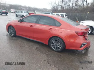 2020 Kia Forte GT-Line with VIN 3KPF34AD0LE224374, listed as a IAAI auction lot 41053534 with 51,441 mi miles. Bid and sale history available at carsss.com. Image 3.