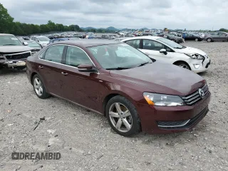 2014 Volkswagen Passat Wolfsburg Edition with VIN 1VWAS7A30EC028920, listed as a Copart auction lot 57174285 with 129,797 mi miles and Salvage title. Bid and sale history available at DreamBid. Image 4.
