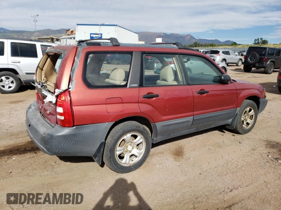 2003 Subaru Forester X with VIN JF1SG63653H711759, listed as a Copart auction lot 71041694 with 237,034 mi miles and Salvage Title. Bid and sale history available at carsss.com. Image 3.