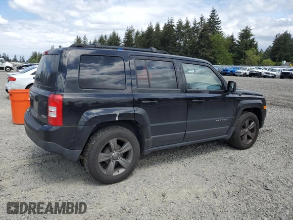 2014 Jeep Patriot High Altitude z VIN 1C4NJPFA3ED927621, wystawiony jako Copart lot #56901125 z przebiegiem 89 031 mil mil oraz Szkoda całkowita • Salvage title. Historia ofert i sprzedaży dostępna na DreamBid. Obrazek 3.