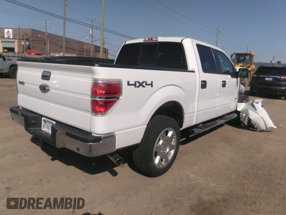 2014 Ford F-150 XL with VIN 1FTFW1ET7EFB56168, listed as a IAAI auction lot 41833365 with 97,720 mi miles and . Bid and sale history available at carsss.com. Image 4.