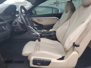 2015 BMW 4 Series 435i xDrive with VIN WBA3T7C5XFPW79549, listed as a Copart auction lot 47806745 with 113,428 mi miles and Salvage title. Bid and sale history available at DreamBid. Image 7.