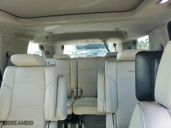 2021 Cadillac Escalade Premium Luxury Platinum with VIN 1GYS3DKL7MR168745, listed as a Copart auction lot 76098144 with 59,423 mi miles and Non Repairable. Bid and sale history available at carsss.com. Image 10.