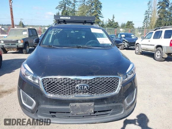 2018 Kia Sorento LX V6 with VIN 5XYPGDA58JG403974, listed as a IAAI auction lot 41233326 with 58,099 mi miles. Bid and sale history available at carsss.com. Image 12.