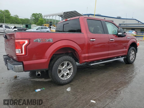 2016 Ford F-150 XLT with VIN 1FTEW1EG6GKF18984, listed as a Copart auction lot 54505395 with 70,513 mi miles and Salvage Title. Bid and sale history available at carsss.com. Image 3.