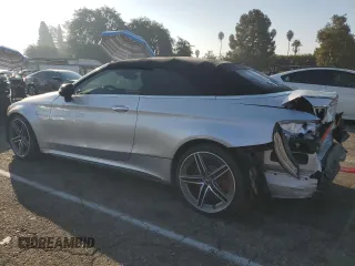 2018 Mercedes-Benz C 63 S AMG with VIN WDDWK8HB3JF738372, listed as a Copart auction lot 74063174 with 35,389 mi miles and Salvage Title. Bid and sale history available at carsss.com. Image 2.