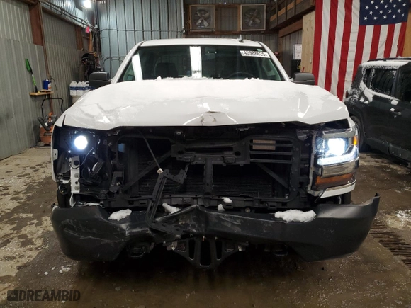 2019 Chevrolet Silverado 1500 LD Work Truck with VIN 2GCVKNECXK1225064, listed as a Copart auction lot 45988625 with 44,536 mi miles and Salvage Title. Bid and sale history available at carsss.com. Image 5.