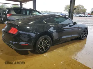 2019 Ford Mustang GT z VIN 1FA6P8CF9K5146803, wystawiony jako Copart lot #50884755 z przebiegiem 79 441 mil mil oraz Szkoda całkowita • Salvage title. Historia ofert i sprzedaży dostępna na DreamBid. Obrazek 3.