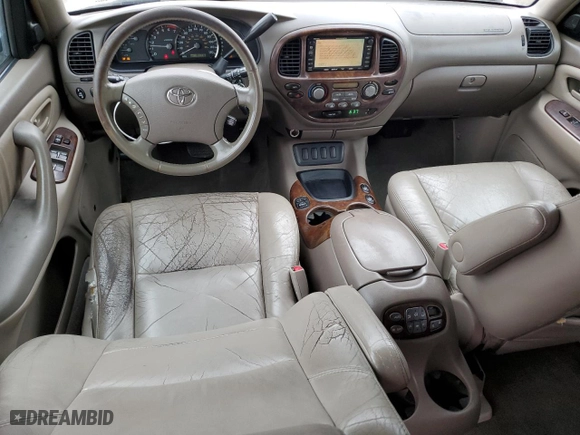 2005 Toyota Sequoia Limited with VIN 5TDZT38AX5S238715, listed as a Copart auction lot 43143765 with 191,776 mi miles and Salvage Title. Bid and sale history available at carsss.com. Image 8.