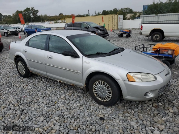 2001 Chrysler Sebring LX with VIN 1C3EL46X71N656634, listed as a Copart auction lot 75848074 with 122,718 mi miles and Clean Title. Bid and sale history available at carsss.com. Image 4.