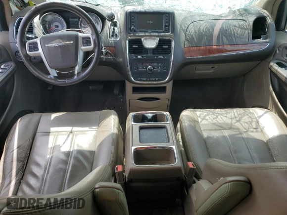 2014 Chrysler Town & Country Touring with VIN 2C4RC1BG3ER293274, listed as a Copart auction lot 55313475 with 228,071 mi miles and Salvage Title. Bid and sale history available at carsss.com. Image 8.