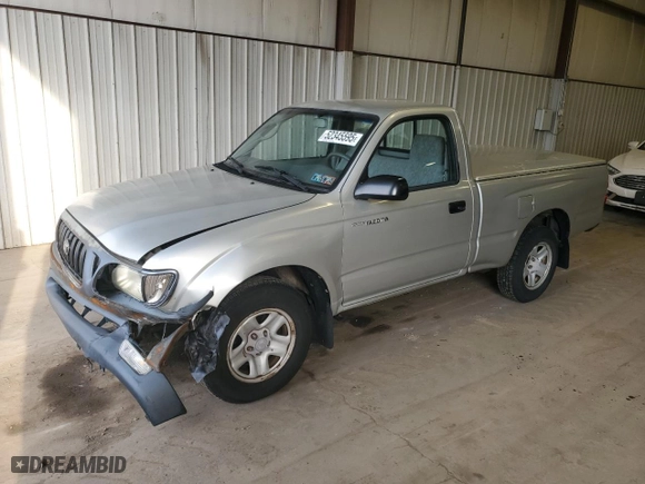 2002 Toyota Tacoma with VIN 5TENL42N62Z894277, listed as a Copart auction lot 52345595 with 70,843 mi miles and Salvage Title. Bid and sale history available at carsss.com. Image 1.