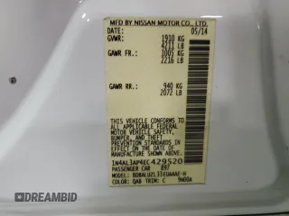 2014 Nissan Altima S with VIN 1N4AL3AP4EC429520, listed as a Copart auction lot 55657975 with 161,699 mi miles and Non Repairable. Bid and sale history available at DreamBid. Image 13.