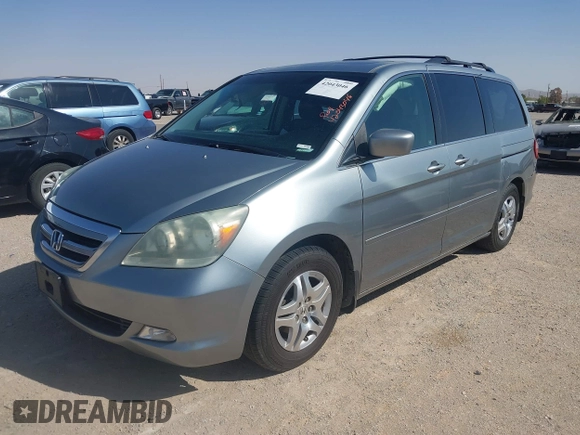 2005 Honda Odyssey Touring с VIN 5FNRL38895B083236, выставлен на аукционе IAAI как лот 42043046 с пробегом 205 141 миль миль и . История ставок и продаж доступна на DreamBid. Изображение 17.