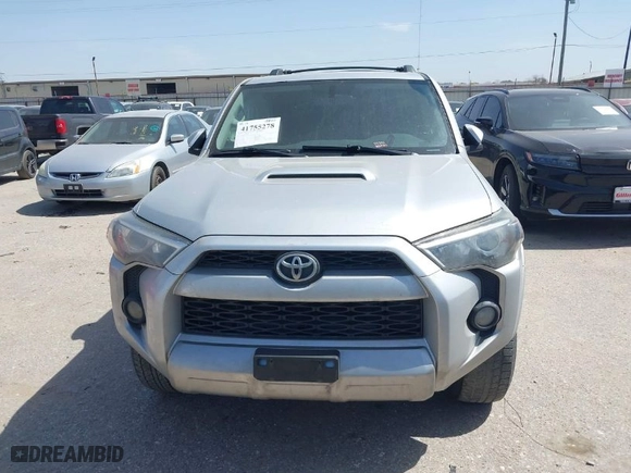 2017 Toyota 4Runner SR5 with VIN JTEBU5JR9H5437934, listed as a IAAI auction lot 41755278 with 258,371 mi miles. Bid and sale history available at carsss.com. Image 12.