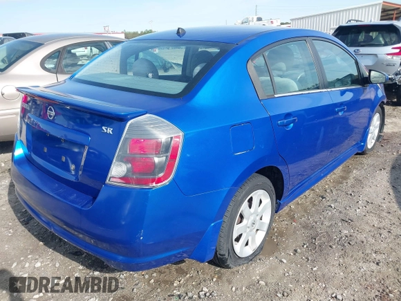 2010 Nissan Sentra SR with VIN 3N1AB6AP4AL672972, listed as a IAAI auction lot 41923901 with 185,540 mi miles and . Bid and sale history available at DreamBid. Image 4.