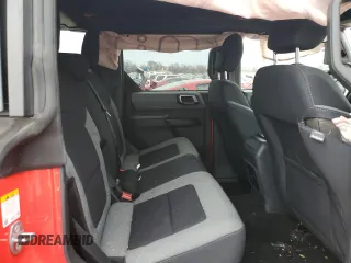 2022 Ford Bronco with VIN 1FMEE5BPXNLB09730, listed as a Copart auction lot 82258344 with 36,738 mi miles and Salvage Title. Bid and sale history available at DreamBid. Image 10.