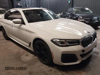 2023 BMW 5 Series 540i xDrive with VIN WBA73BJ02PWY05549, listed as a IAAI auction lot 41394060 with 15,946 mi miles and . Bid and sale history available at carsss.com. Image 1.