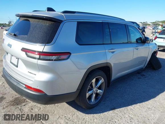 2022 Jeep Grand Cherokee Limited with VIN 1C4RJJBGXN8528951, listed as a IAAI auction lot 41819945 with 36,498 mi miles and . Bid and sale history available at DreamBid. Image 4.