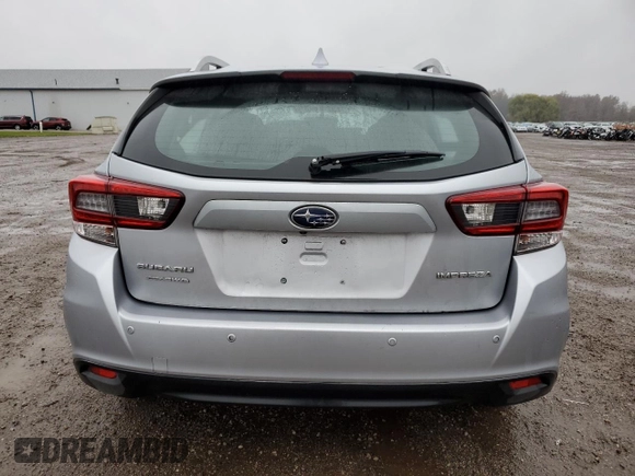 2020 Subaru Impreza Limited with VIN 4S3GTAU62L3706786, listed as a Copart auction lot 80692924 with 16,996 mi miles and Salvage title. Bid and sale history available at DreamBid. Image 6.