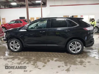 2017 Ford Edge Titanium with VIN 2FMPK4K93HBB80222, listed as a IAAI auction lot 41468774 with 166,500 mi miles. Bid and sale history available at carsss.com. Image 14.