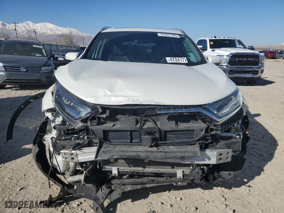 2021 Honda CR-V Touring with VIN 2HKRW2H93MH617888, listed as a Copart auction lot 47241725 with 28,941 mi miles and Salvage Title. Bid and sale history available at carsss.com. Image 5.