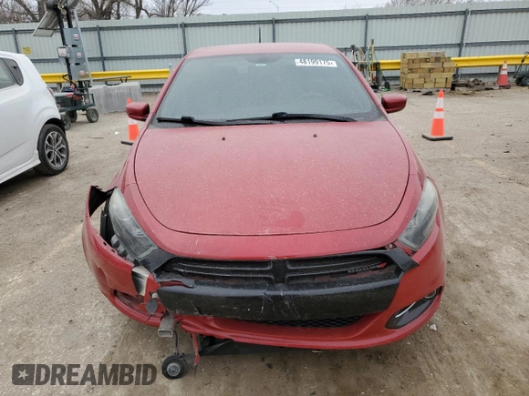 2014 Dodge Dart SXT with VIN 1C3CDFBB2ED903418, listed as a Copart auction lot 48199175 with 87,929 mi miles and Salvage Title. Bid and sale history available at carsss.com. Image 5.