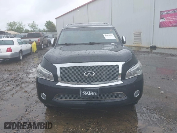 2012 Infiniti QX56 8-passenger with VIN JN8AZ2NCXC9315241, listed as a IAAI auction lot 41958081 with 148,252 mi miles. Bid and sale history available at carsss.com. Image 12.